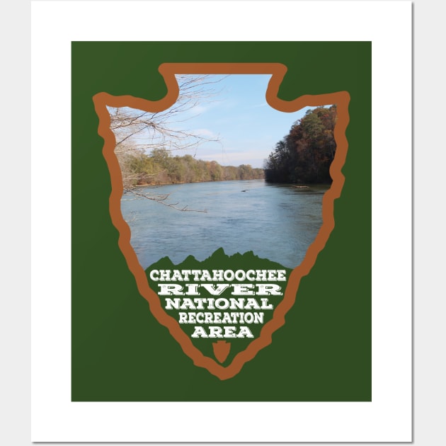 Chattahoochee River National Recreation Area arrowhead Wall Art by nylebuss